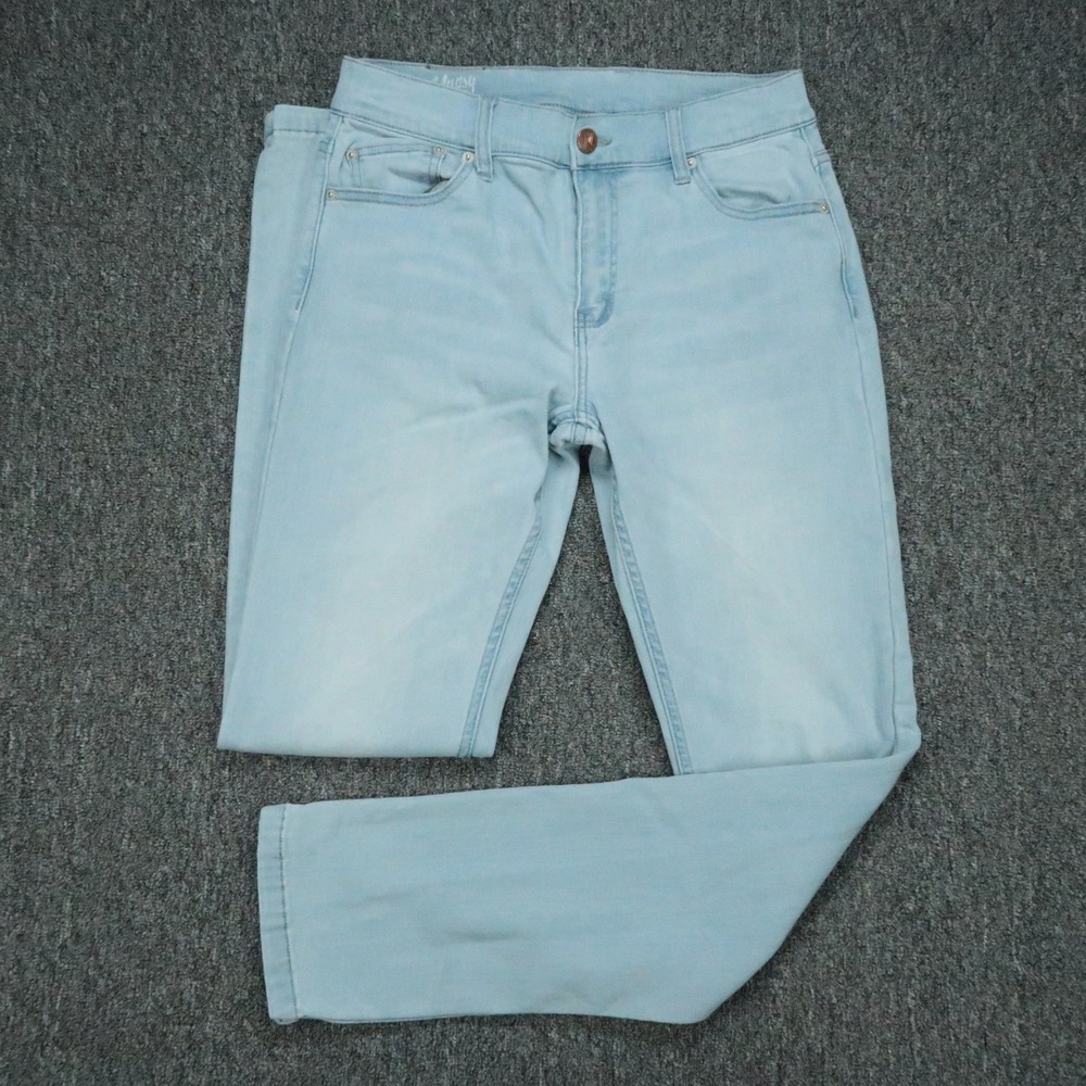 Mugsy Jeans Mens 32x33 Blue PMT Clutch Light Wash Pocket Straight 5